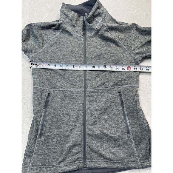 The North Face Apex Bionic Softshell Jacket Women’s Med Gray Heather Windproof - Picture 7 of 8
